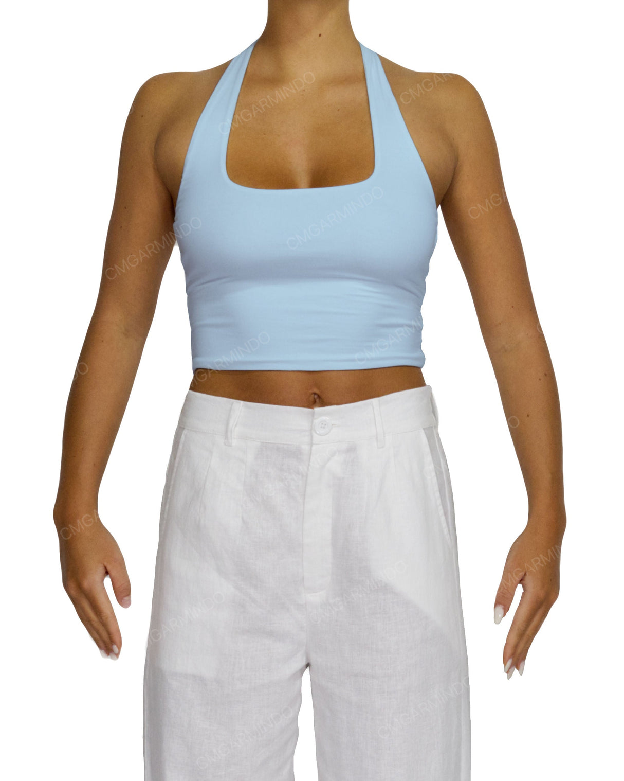 Square Neck Halter Top
