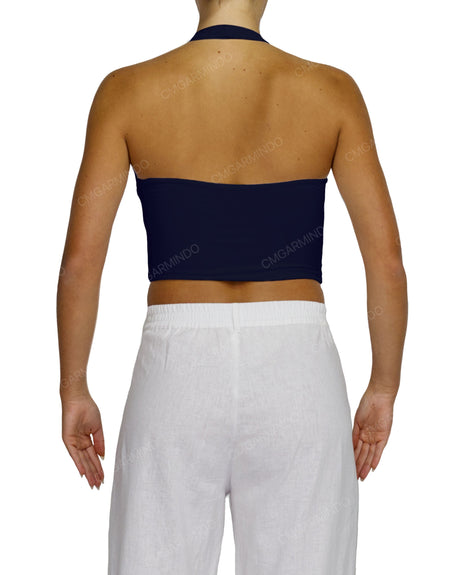Square Neck Halter Top