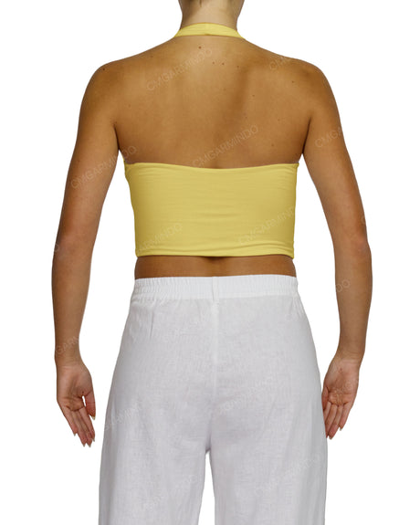 Square Neck Halter Top
