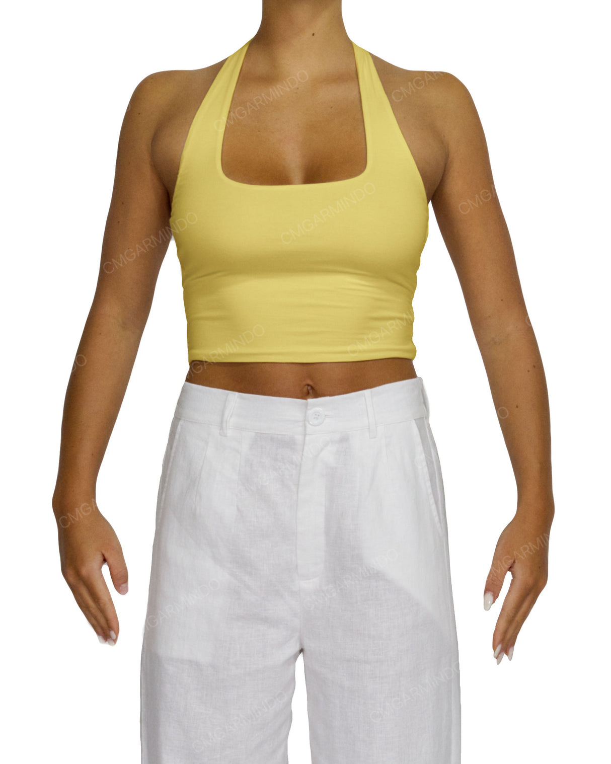 Square Neck Halter Top