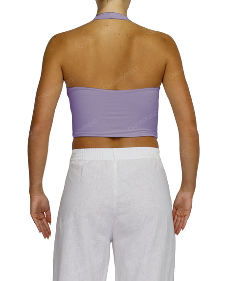 Square Neck Halter Top