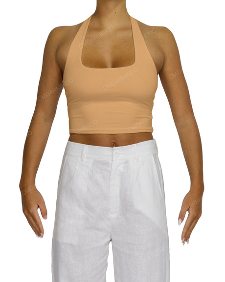 Square Neck Halter Top