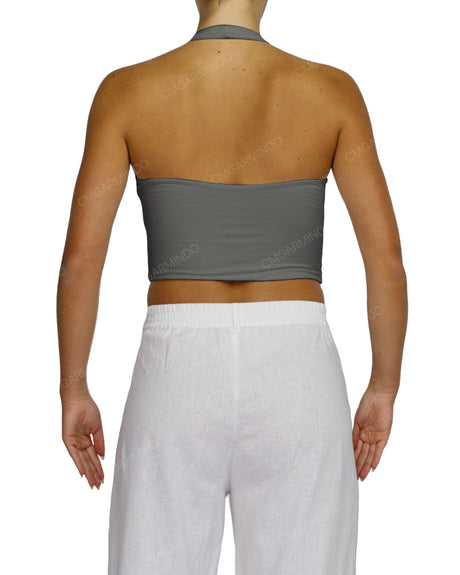 Square Neck Halter Top