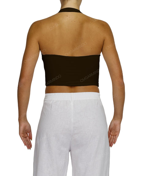 Square Neck Halter Top
