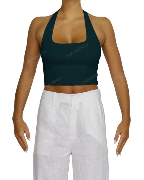 Square Neck Halter Top