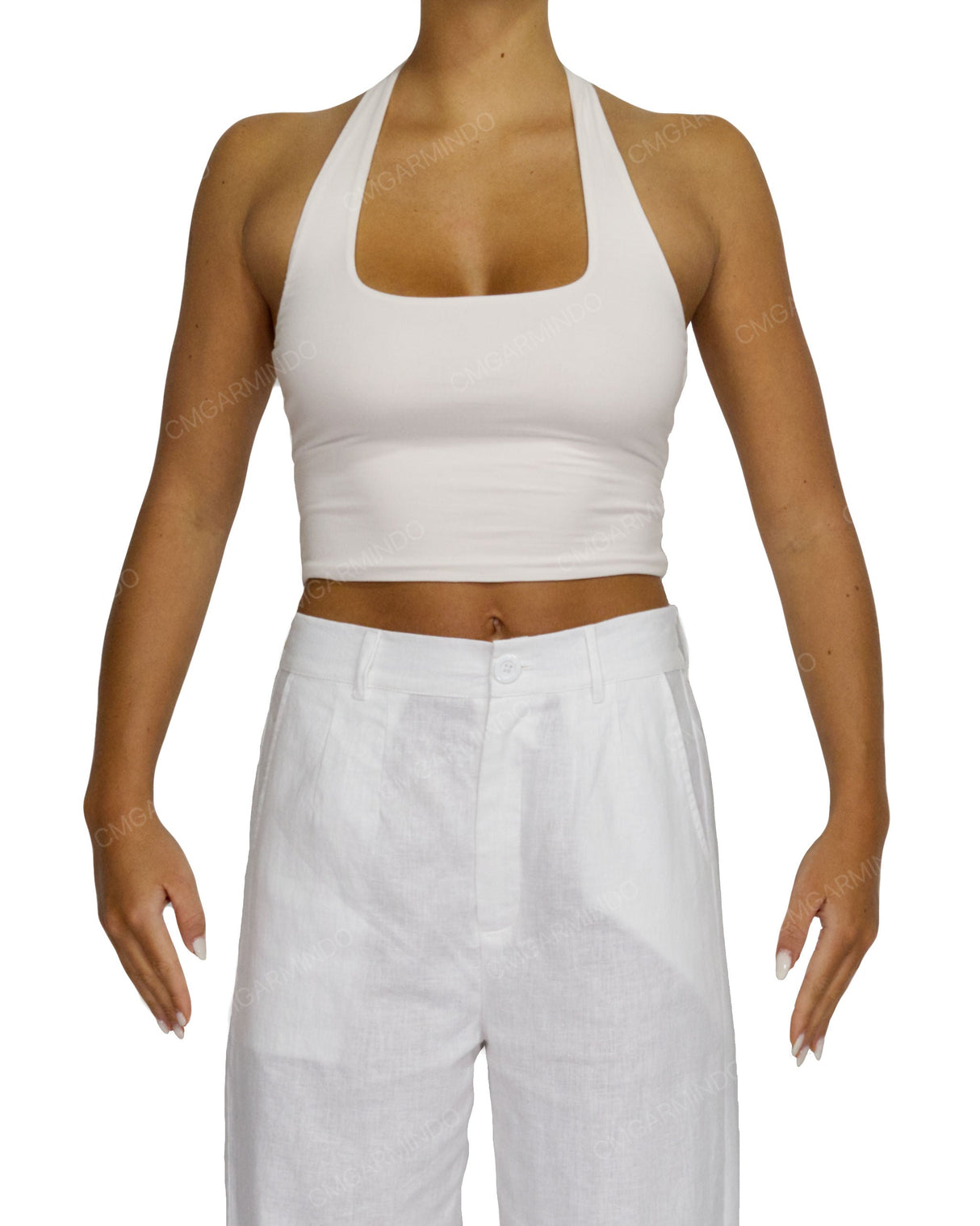 Square Neck Halter Top