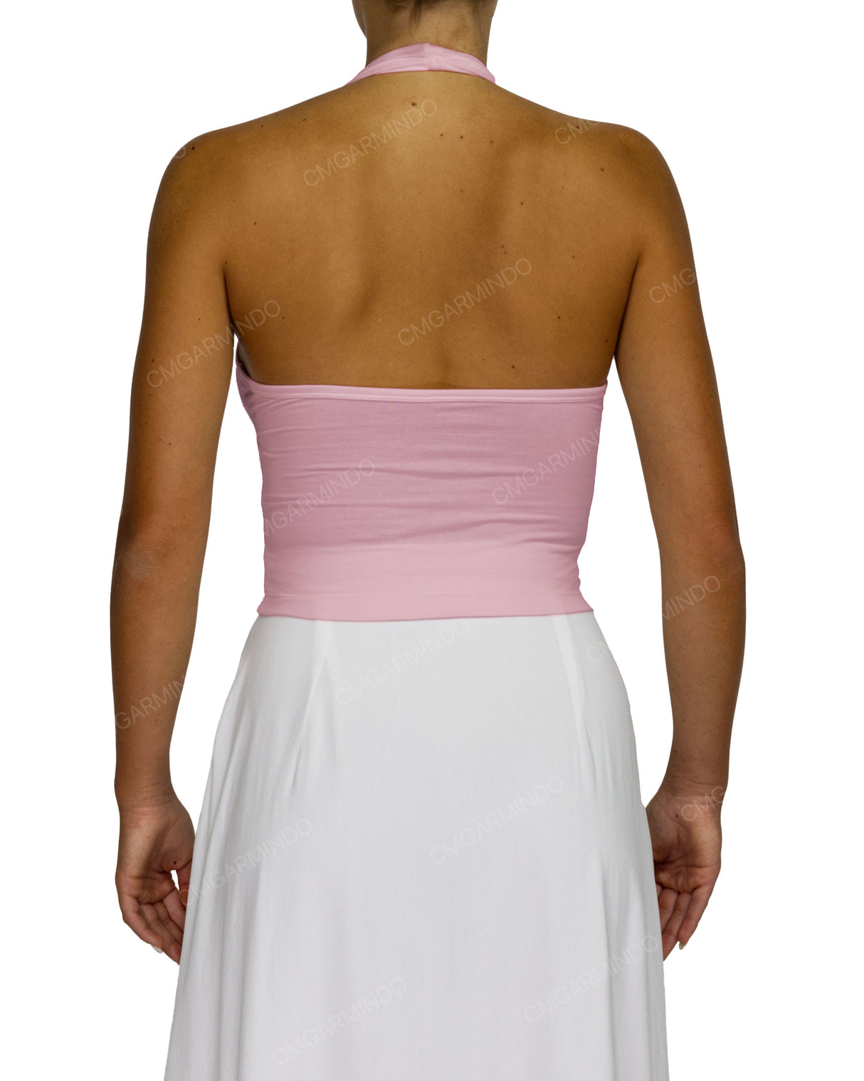 Wrap Fitted Halter Top