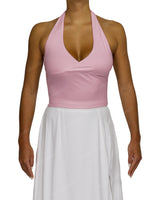 Wrap Fitted Halter Top