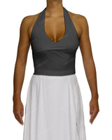 Wrap Fitted Halter Top