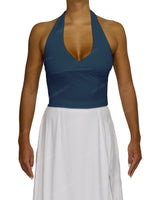 Wrap Fitted Halter Top