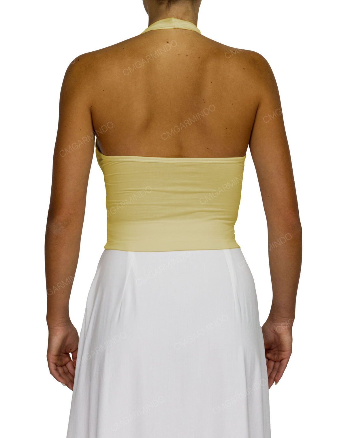 Wrap Fitted Halter Top