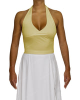 Wrap Fitted Halter Top