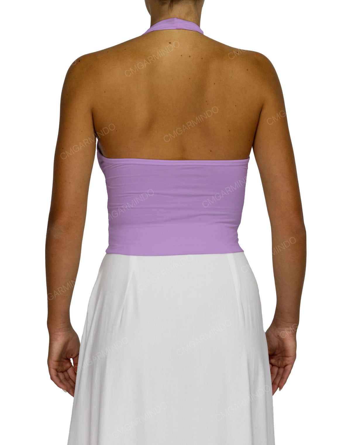 Wrap Fitted Halter Top