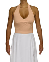 Wrap Fitted Halter Top