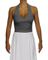 Wrap Fitted Halter Top