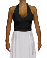 Wrap Fitted Halter Top