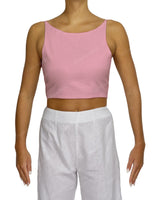 Sleeveless Tie Back Crop Top