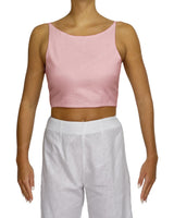 Sleeveless Tie Back Crop Top