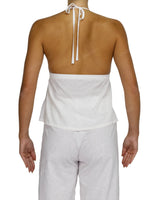 Halter Tie Empire Waist Top