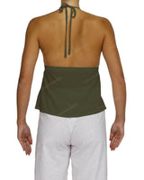 Halter Tie Empire Waist Top