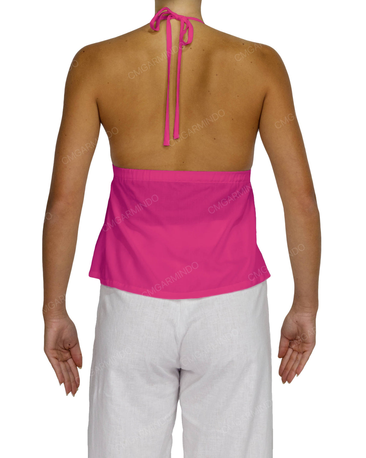 Halter Tie Empire Waist Top