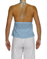Halter Tie Empire Waist Top