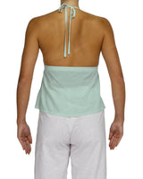 Halter Tie Empire Waist Top