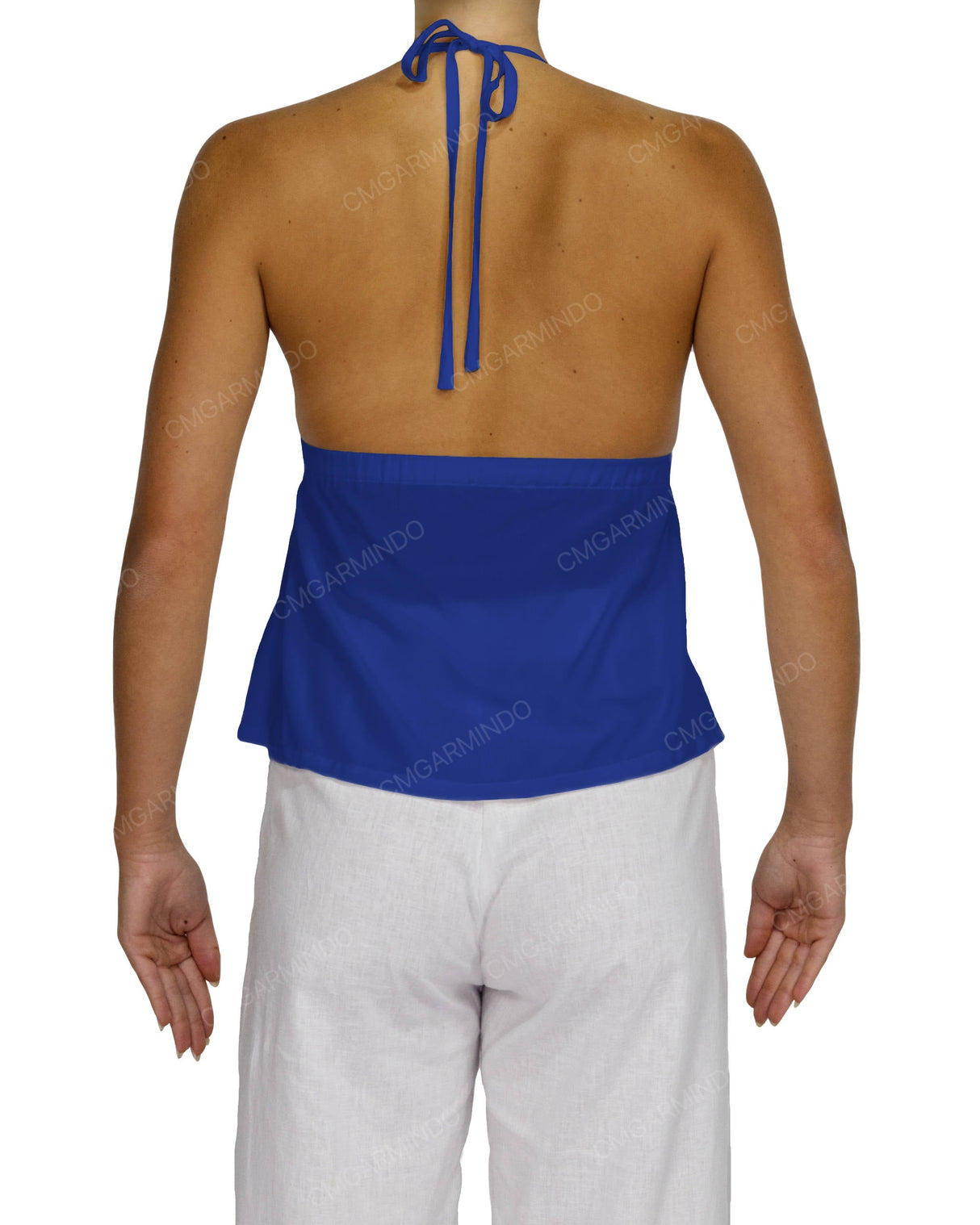 Halter Tie Empire Waist Top