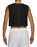 Sleeveless Button Back Top