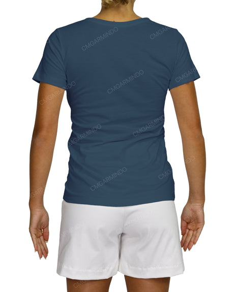 Regular Short Sleeve Boat Neck T-Shirt