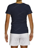 Regular Short Sleeve Boat Neck T-Shirt