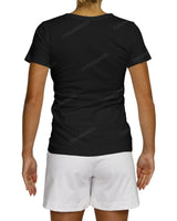 Regular Short Sleeve Boat Neck T-Shirt