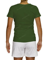 Regular Short Sleeve Boat Neck T-Shirt
