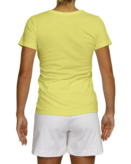 Regular Short Sleeve Boat Neck T-Shirt