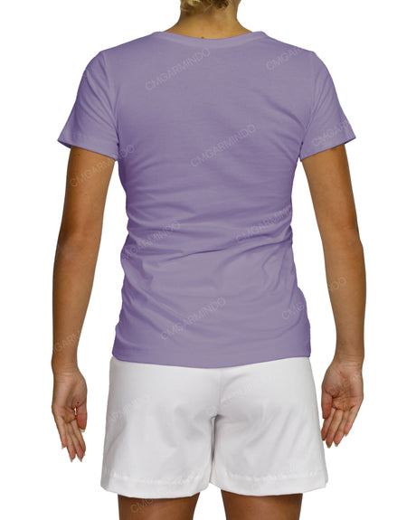 Regular Short Sleeve Boat Neck T-Shirt