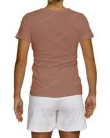 Regular Short Sleeve Boat Neck T-Shirt