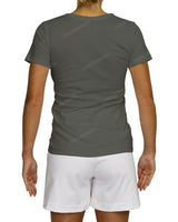 Regular Short Sleeve Boat Neck T-Shirt