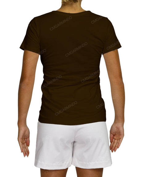 Regular Short Sleeve Boat Neck T-Shirt