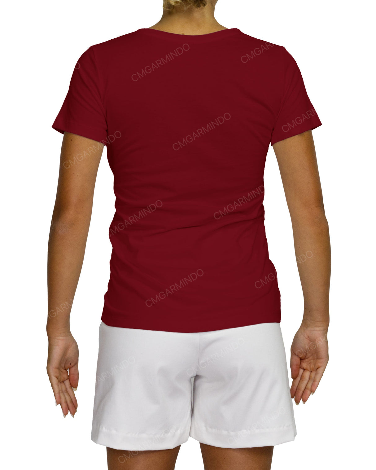 Regular Short Sleeve Boat Neck T-Shirt