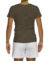 Regular Short Sleeve Boat Neck T-Shirt