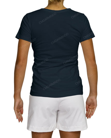 Regular Short Sleeve Boat Neck T-Shirt