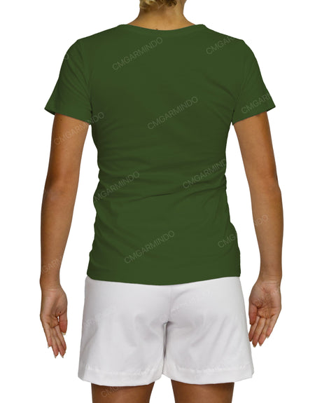 Regular Short Sleeve Boat Neck T-Shirt
