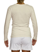 Regular Long Sleeve Boat Neck T-shirt