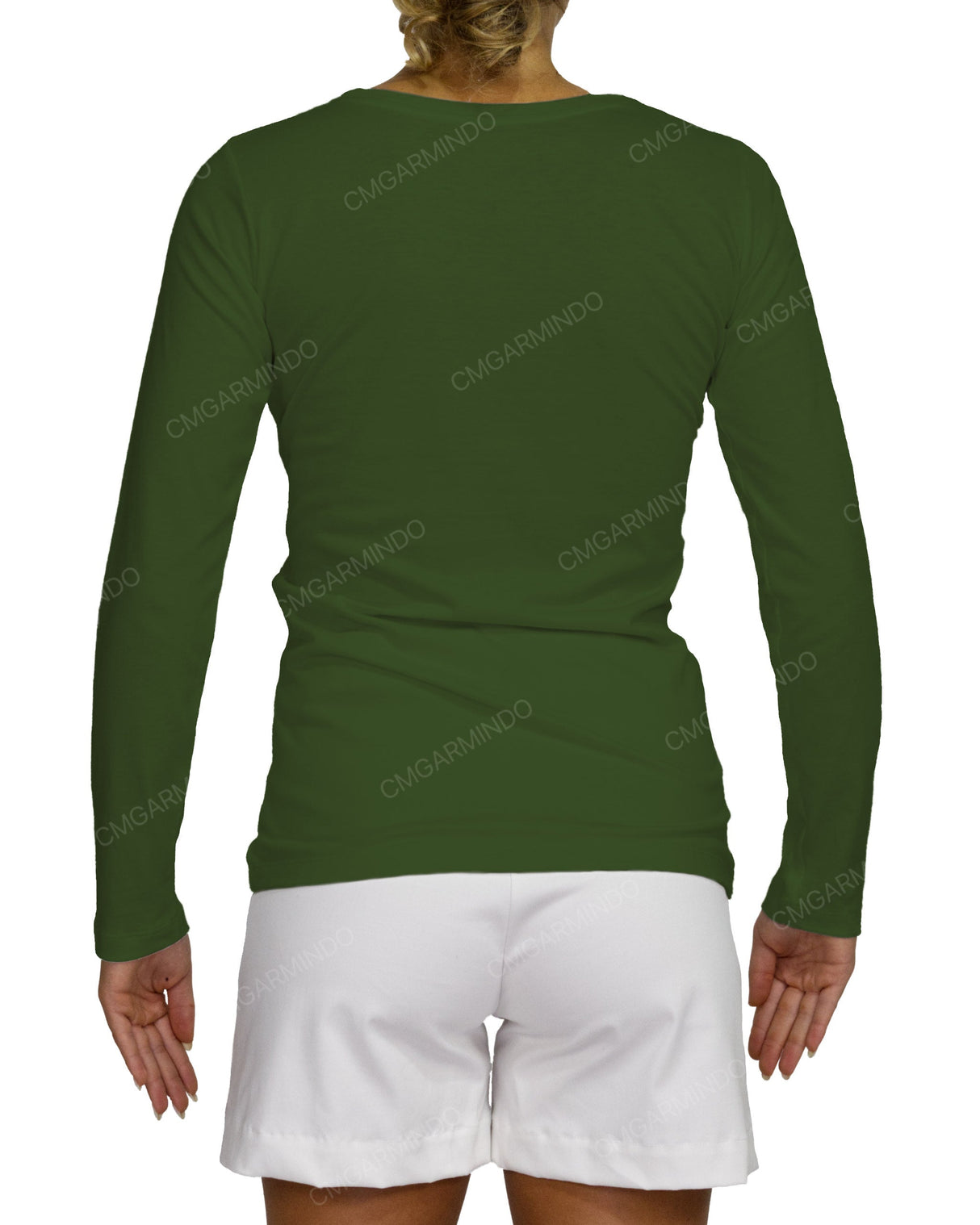 Regular Long Sleeve Boat Neck T-shirt