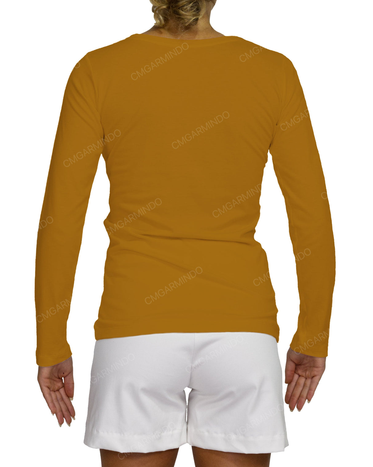 Regular Long Sleeve Boat Neck T-shirt