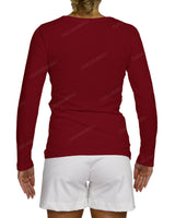 Regular Long Sleeve Boat Neck T-shirt