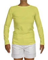 Regular Long Sleeve Boat Neck T-shirt