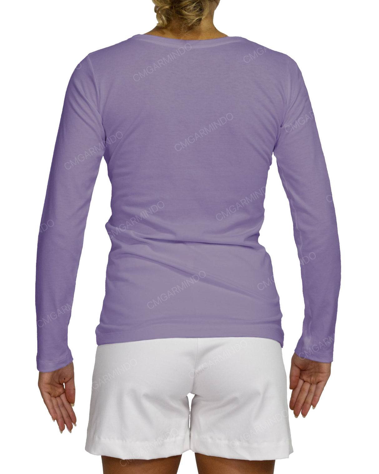 Regular Long Sleeve Boat Neck T-shirt