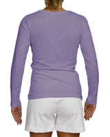 Regular Long Sleeve Boat Neck T-shirt