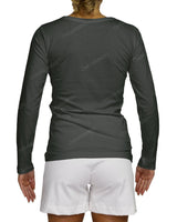Regular Long Sleeve Boat Neck T-shirt